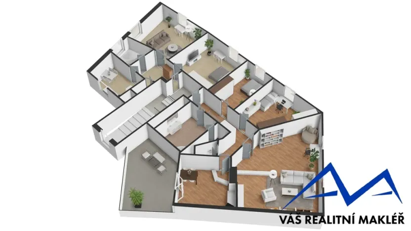 Prodej atypického bytu, Český Těšín, Ostravská, 202 m2
