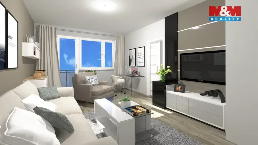 Prodej bytu 2+1, Ostrava - Poruba, Hlavní třída, 59 m2