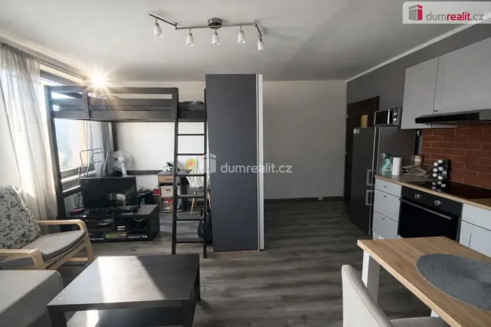 Pronájem bytu 1+kk, Ústí nad Labem - Všebořice, Spartakiádní, 32 m2