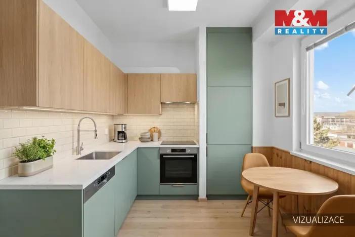 Prodej bytu 2+1, Kralupy nad Vltavou - Lobeček, Štefánikova, 52 m2