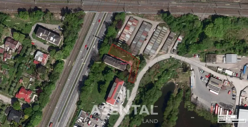 Prodej komerčního pozemku, Ostrava - Vítkovice, 917 m2