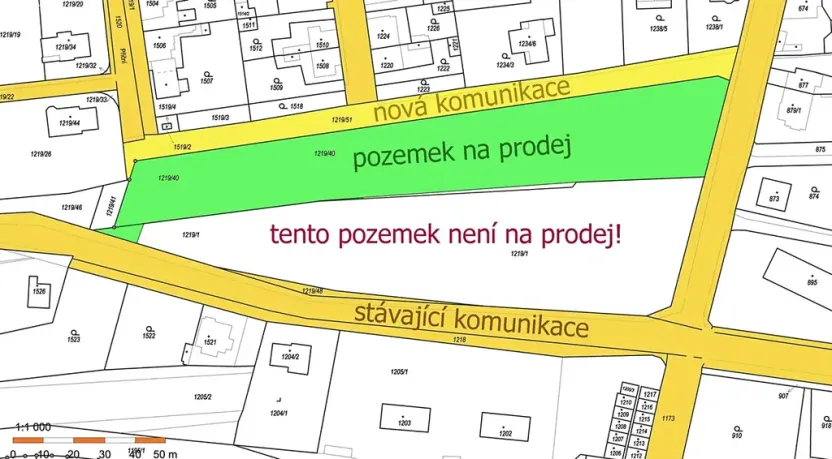 Prodej pozemku pro bydlení, Kladno, Jar. Seiferta, 4912 m2