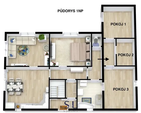 Prodej rodinného domu, Nový Bor, Svojsíkova, 174 m2