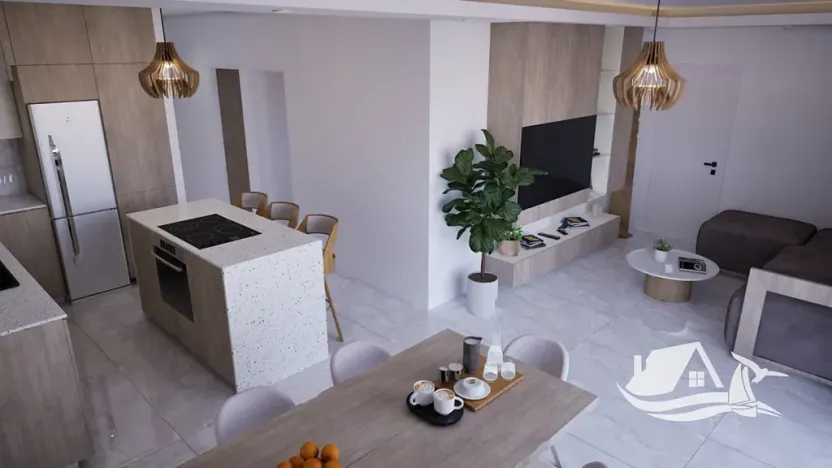 Prodej bytu 2+1, Deryneia, Kypr, 78 m2