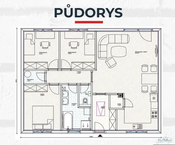 Prodej rodinného domu, Černošice, Poštovní, 92 m2
