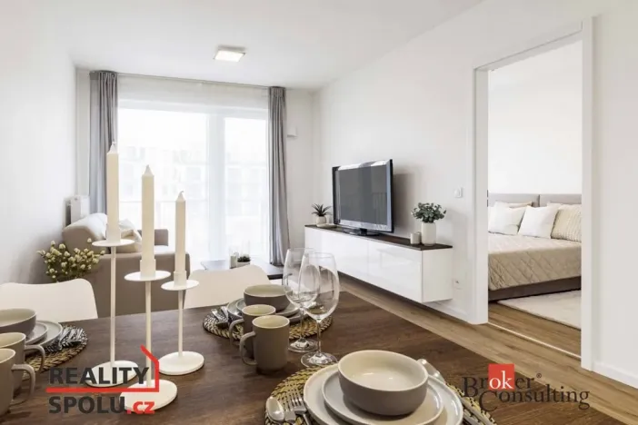 Pronájem bytu 2+kk, Kladno - Dubí, Ke křížku, 46 m2