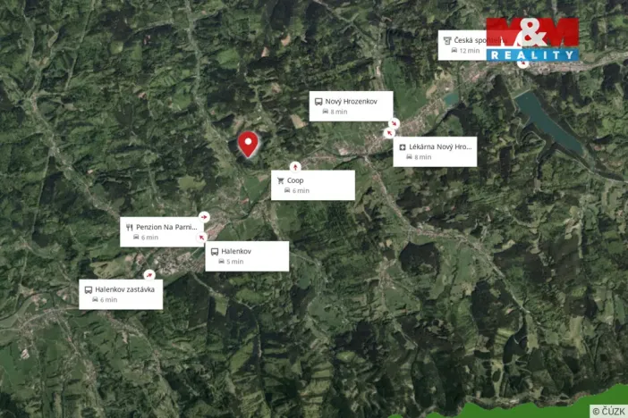 Prodej lesa, Nový Hrozenkov, 32112 m2