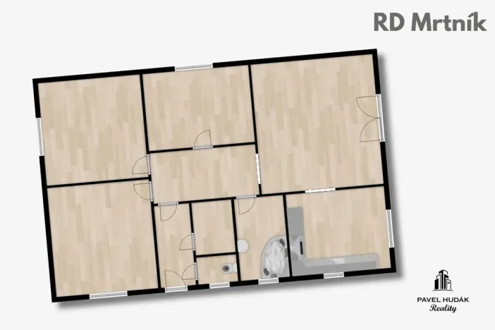 Prodej rodinného domu, Mrtník, 98 m2