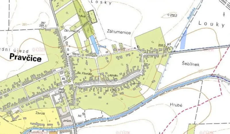 Prodej pole, Pravčice, 16748 m2