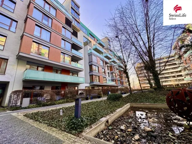 Pronájem bytu 2+kk, Praha - Karlín, Rohanské nábřeží, 65 m2