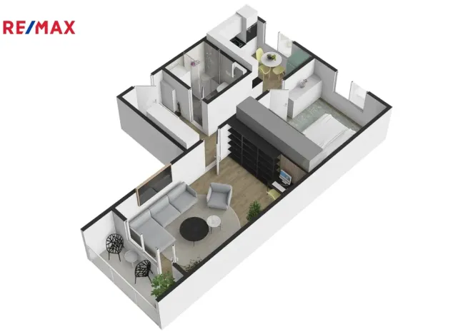 Prodej bytu 2+1, Kladno - Kročehlavy, Havanská, 54 m2