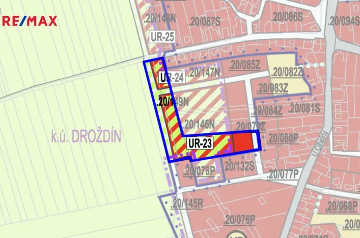 Prodej pozemku pro bydlení, Olomouc - Droždín, 11021 m2