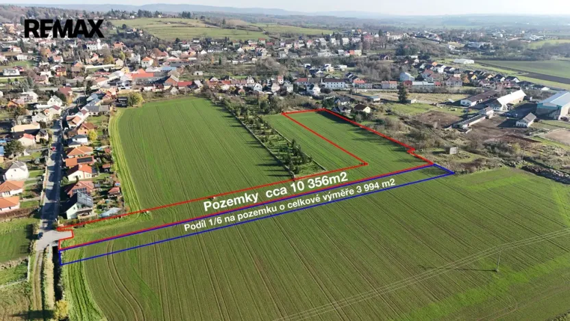 Prodej pozemku pro bydlení, Olomouc - Droždín, 11021 m2