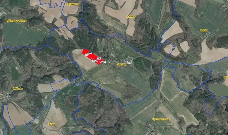 Prodej pole, Snědovice, 54154 m2