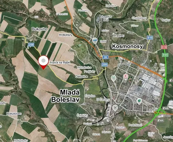 Prodej pole, Bukovno, 6670 m2