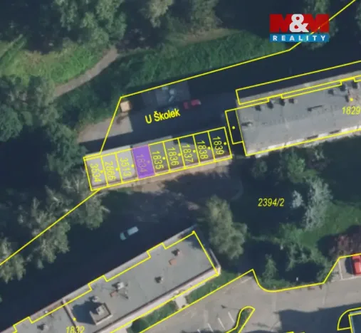 Prodej garáže, Litomyšl, U Školek, 19 m2