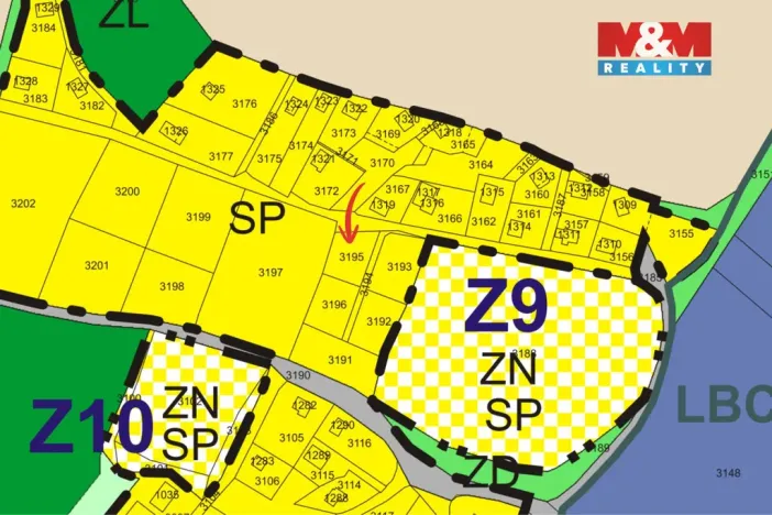 Prodej pozemku pro bydlení, Zbraslavice, 989 m2