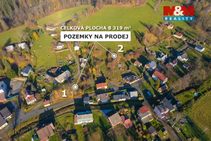 Prodej pozemku pro bydlení, Chřibská - Horní Chřibská, 8319 m2