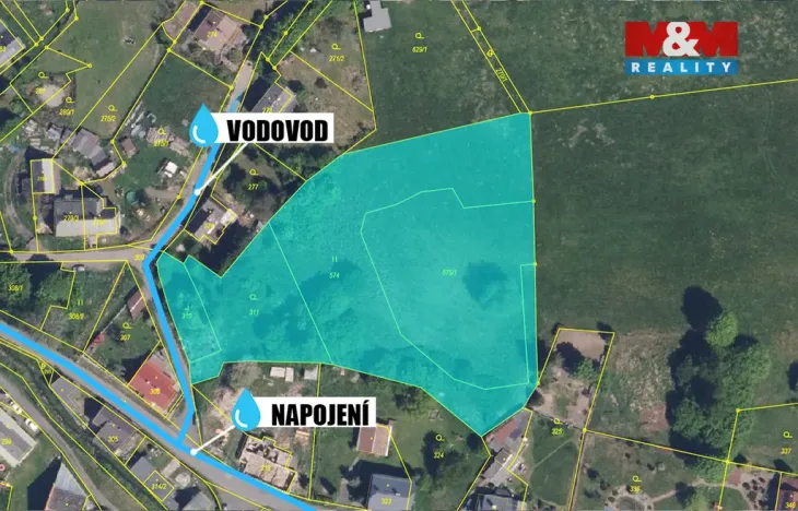 Prodej pozemku pro bydlení, Chřibská - Horní Chřibská, 8319 m2