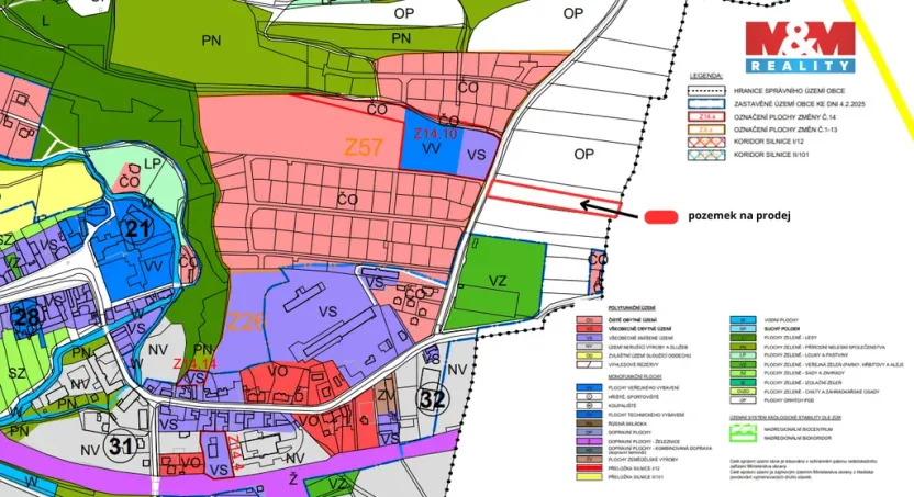 Prodej pole, Úvaly, 5001 m2