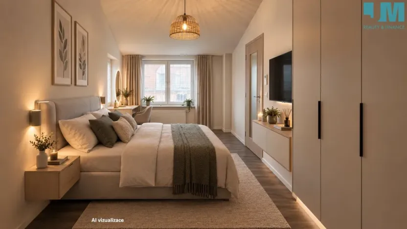 Pronájem bytu 2+kk, Třebíč, Úvoz, 46 m2
