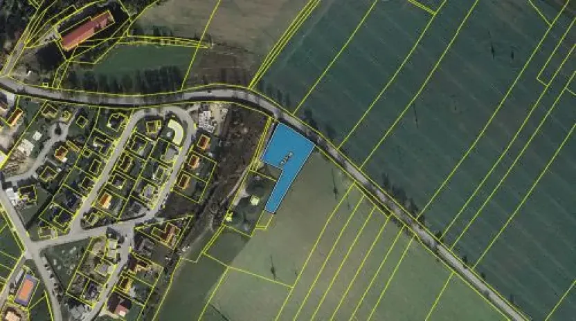 Prodej podílu pole, Dačice, 451 m2