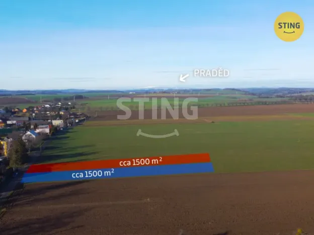 Prodej pozemku pro bydlení, Brumovice, 1553 m2