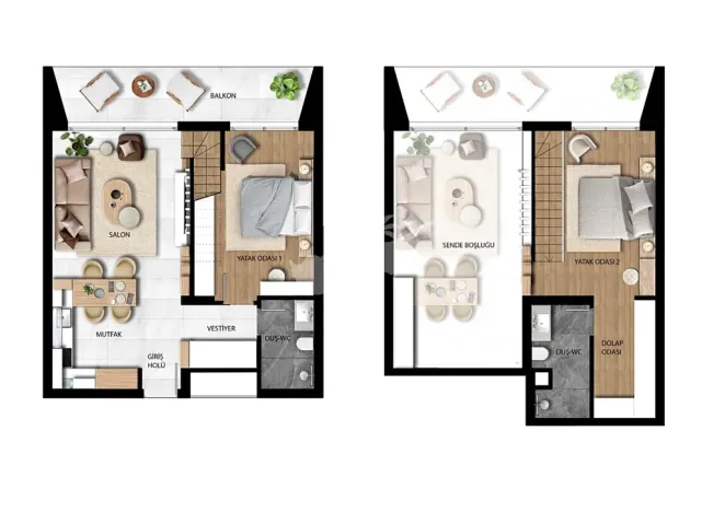 Prodej bytu 2+1, Trikomo, Kypr, 90 m2