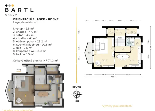 Pronájem rodinného domu, Hluboká nad Vltavou, Janáčkova, 200 m2