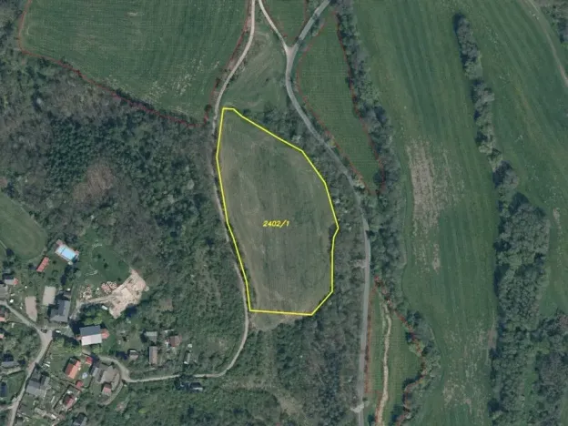 Dražba louky, Úštěk, 21164 m2