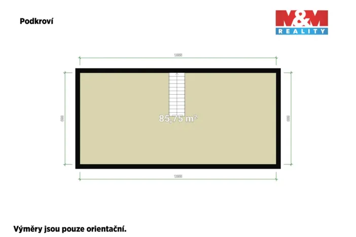 Prodej rodinného domu, Kladruby, Husova, 131 m2