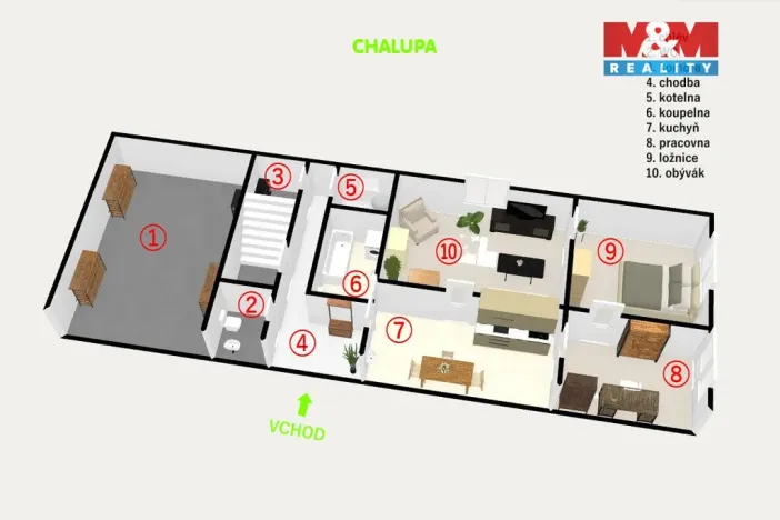 Prodej rodinného domu, Stáj, 250 m2