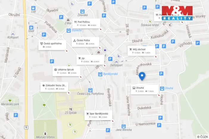 Prodej bytu 2+1, Česká Lípa, Červeného kříže, 56 m2