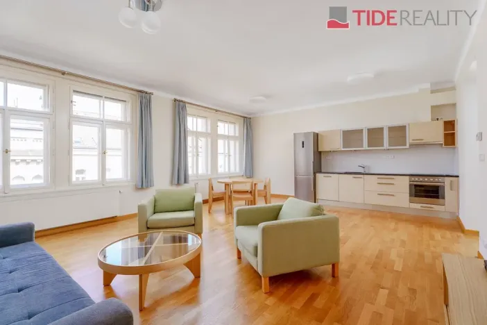 Pronájem bytu 2+kk, Praha - Nové Město, Myslíkova, 70 m2