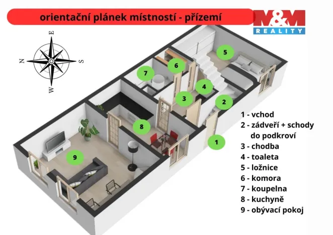 Prodej rodinného domu, Světlá nad Sázavou - Závidkovice, 85 m2