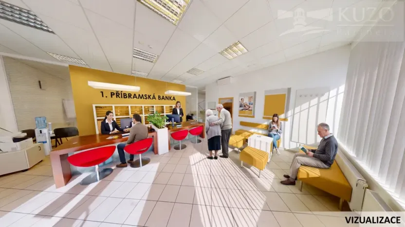 Pronájem obchodního prostoru, Příbram, Fibichova, 439 m2