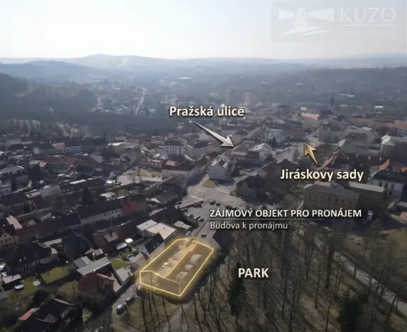 Pronájem obchodního prostoru, Příbram, Fibichova, 439 m2