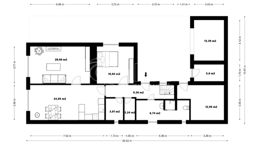 Prodej rodinného domu, Třebovle, 85 m2