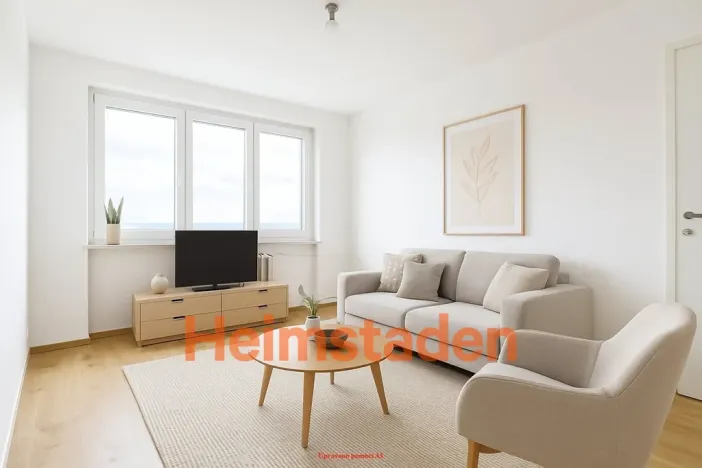 Pronájem bytu 1+1, Ostrava - Výškovice, Srbská, 37 m2