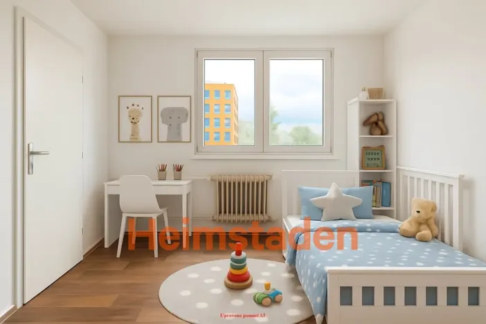 Pronájem bytu 3+1, Orlová - Lutyně, Masarykova třída, 55 m2