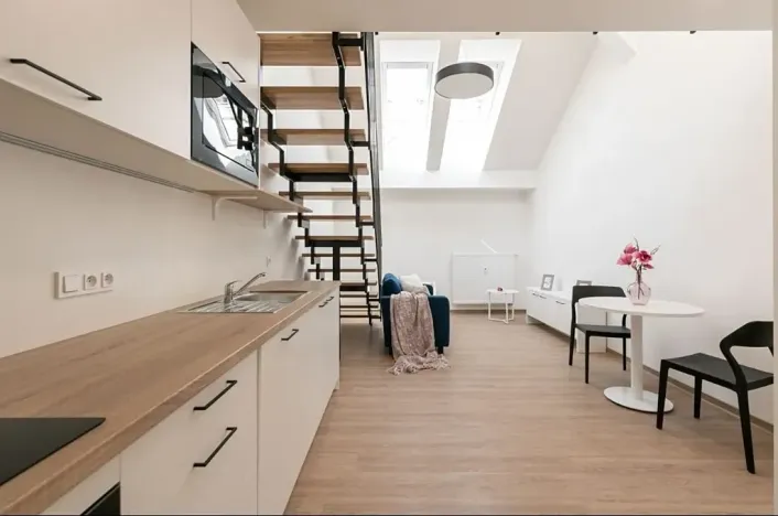 Pronájem bytu 1+kk, Brno, Poštovská, 39 m2