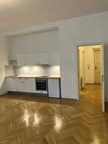 Pronájem bytu 1+kk, Praha - Karlín, Thámova, 44 m2