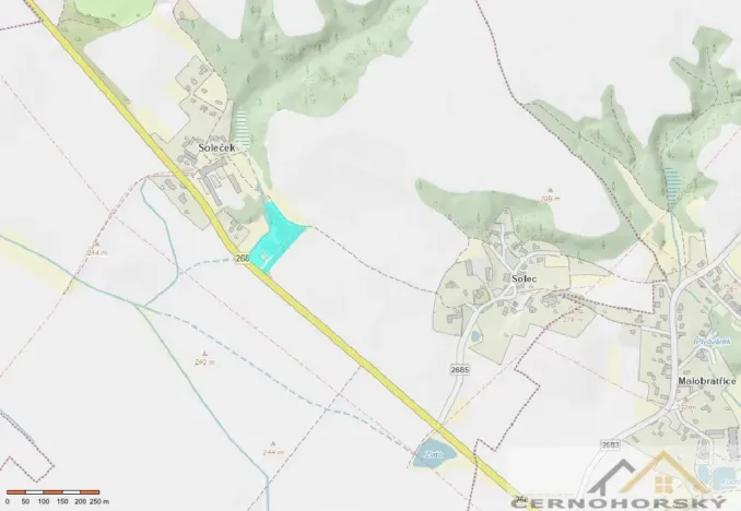 Prodej sadu/vinice, Kněžmost - Soleček, 11502 m2