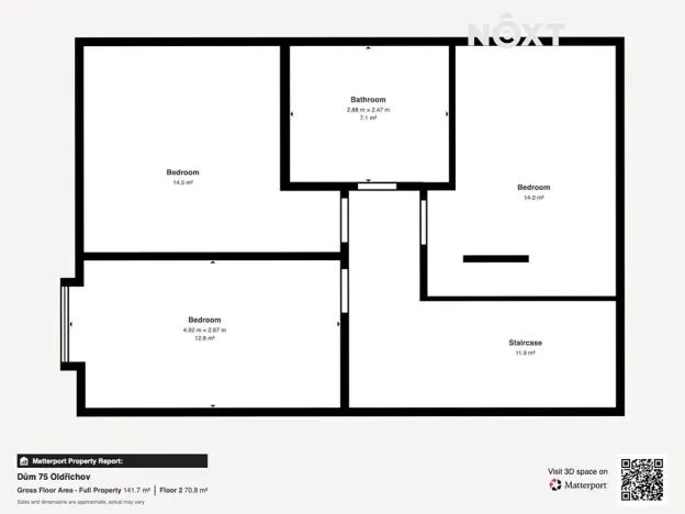 Prodej bytu 4+kk, Dobev, 117 m2