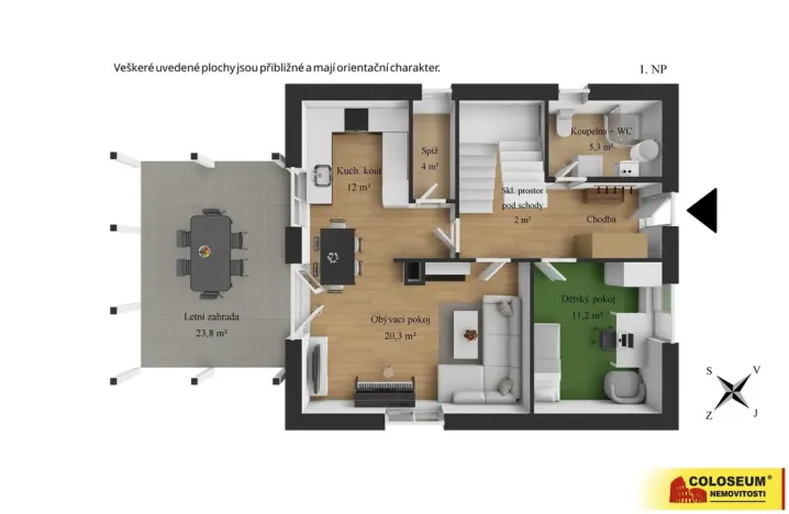 Prodej rodinného domu, Rousínov, 123 m2
