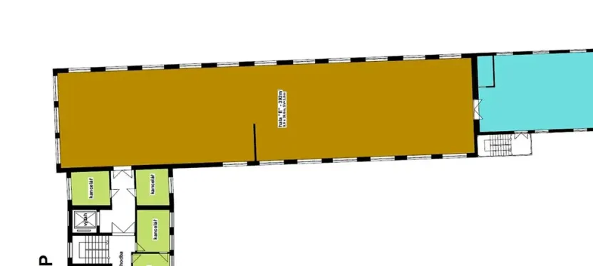 Pronájem výrobních prostor, Cheb, Žižkova, 390 m2