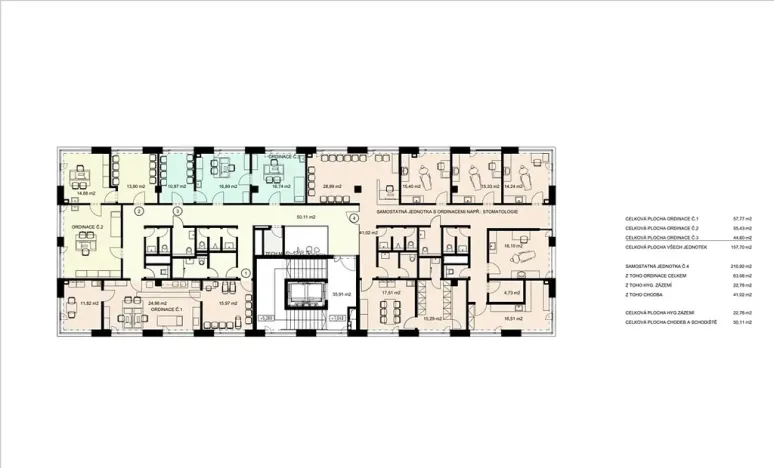 Pronájem ordinace, Plzeň, Krašovská, 2092 m2