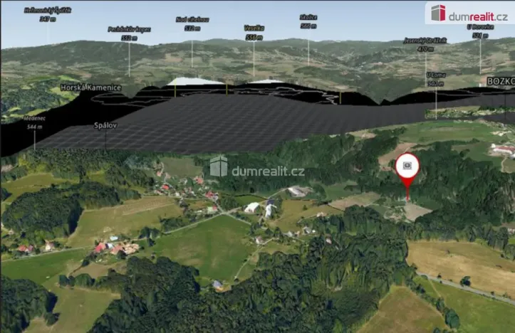 Prodej lesa, Semily - Bítouchov, 4773 m2