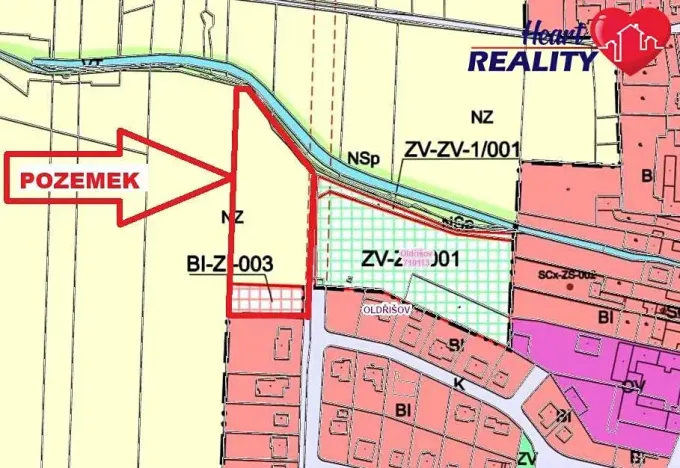 Prodej pozemku pro bydlení, Oldřišov, U Naplatek, 6690 m2