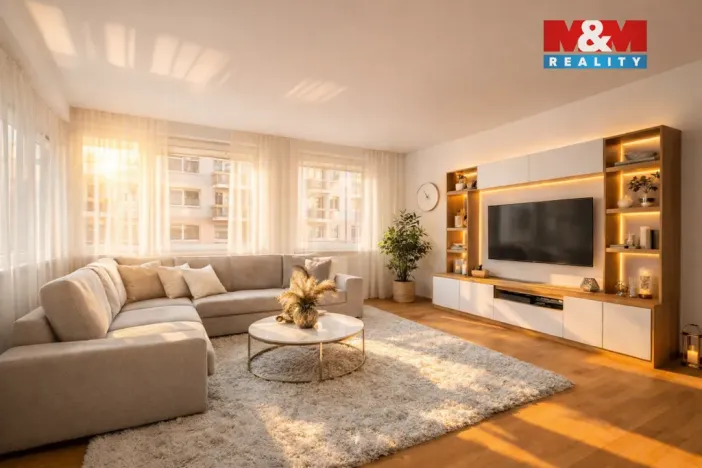 Prodej bytu 1+kk, Praha, Nad Okrouhlíkem, 49 m2